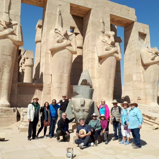 2020 Egypt Tour at the Ramesseum