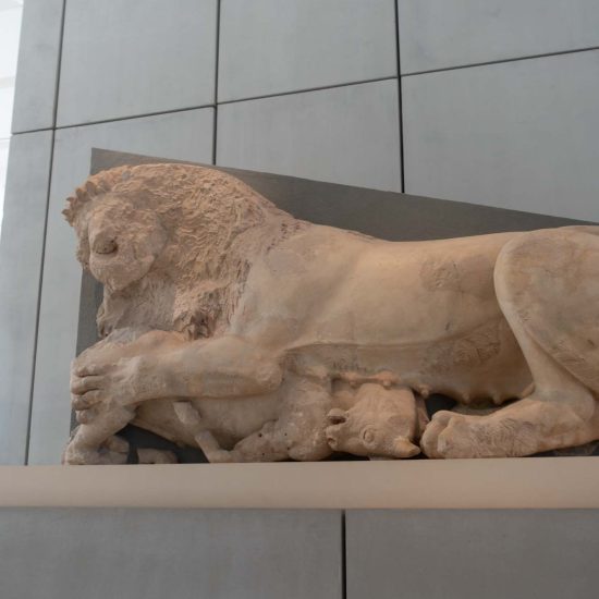 Acropolis Museum Lioness Pediment