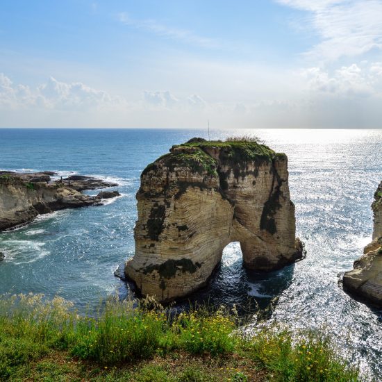 Pigeon rocks Beirut