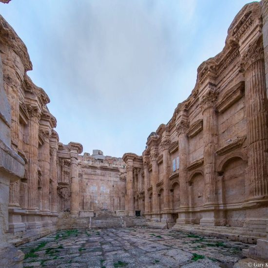 Temple of Vacchus inner yard